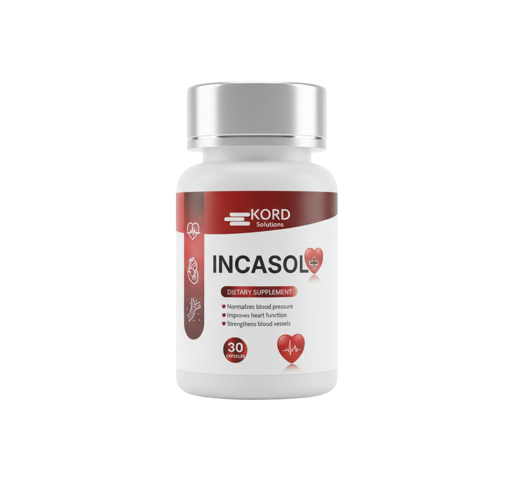 Incasol+ - Complete heart health support supplement